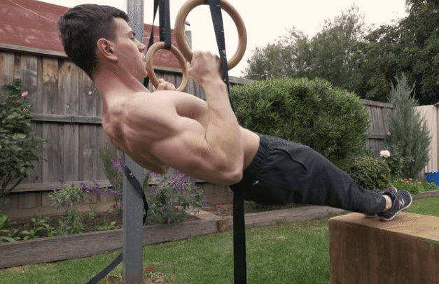 material calistenia - anillas