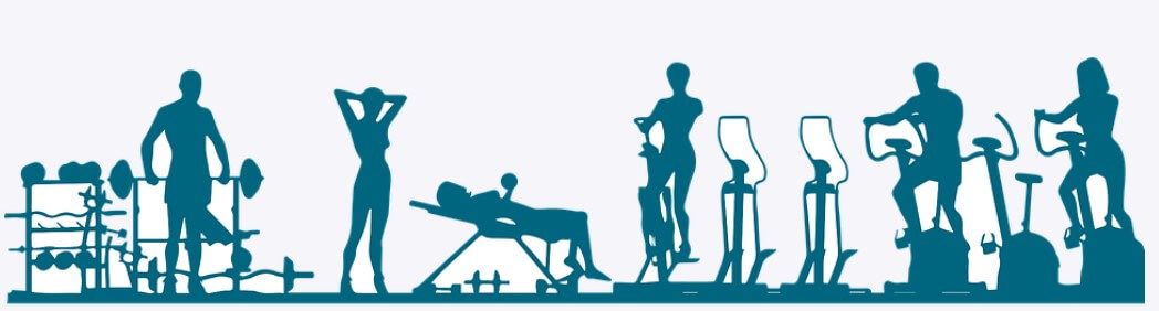 gimnasio de entrenamiento concurrente